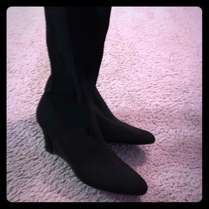 Ferragamo microfiber boots
